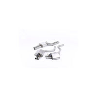 MillTek Audi C7 Non-Resonated Cat-Back Exhaust (RS6 & RS7)