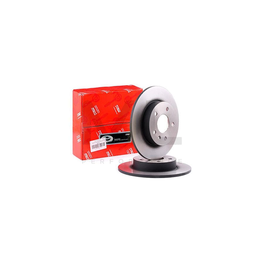 TRW DF4051 Brake Disc Solid, Painted | Performance Parts Direct Car Parts