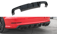 Maxton Design AU-S3-3-S-RS1T Rear Valance Audi S3 8V Sedan |