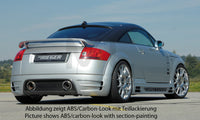 Rieger 00099037 Audi 8N TT Rear Diffuser - Carbon-Look