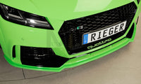 Rieger 00055176 Audi 8J 8J1-FV 8S TTRS Front Splitter -  Matte Black