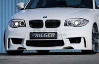 Rieger 00035030 BMW 1 Series E81 E82 E87 E88 Front Bumper