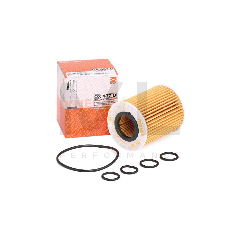 MAHLE ORIGINAL OX 437D Oil Filter Filter Insert | Performance Parts DirectCar Parts