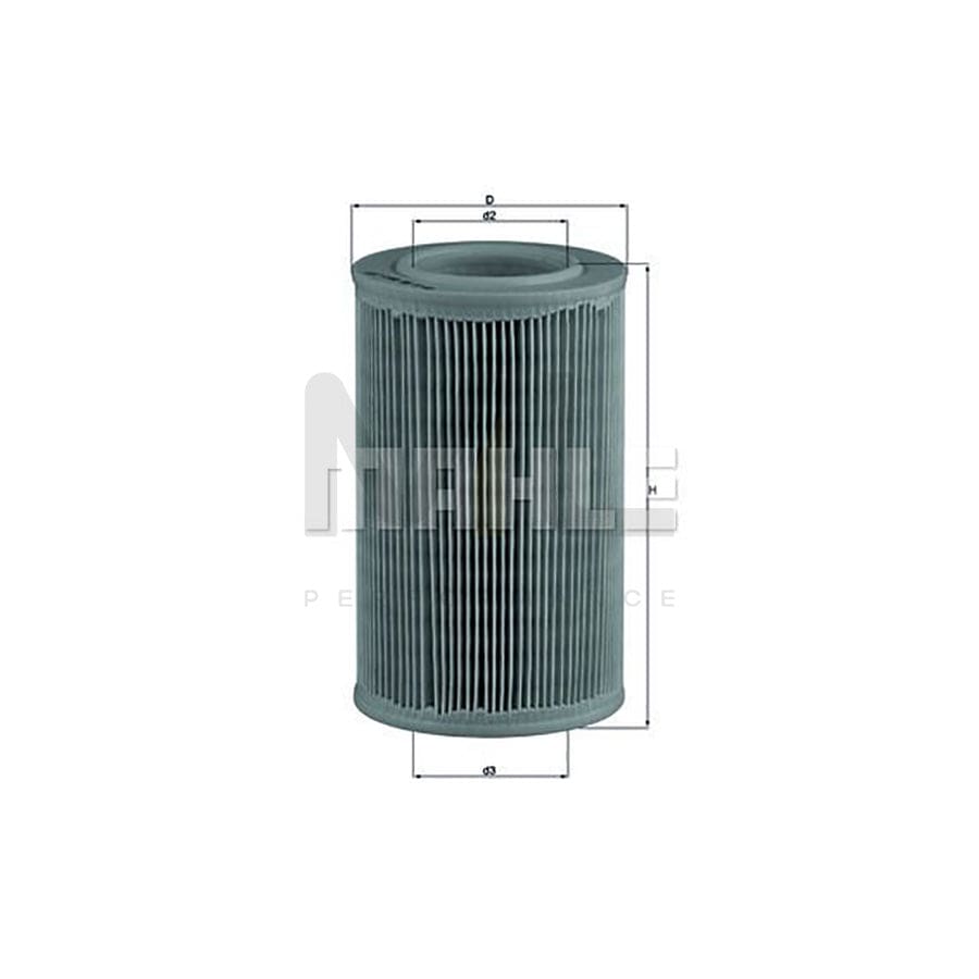 MAHLE ORIGINAL LX 899 Air Filter Filter Insert | Performance Parts DirectCar Parts
