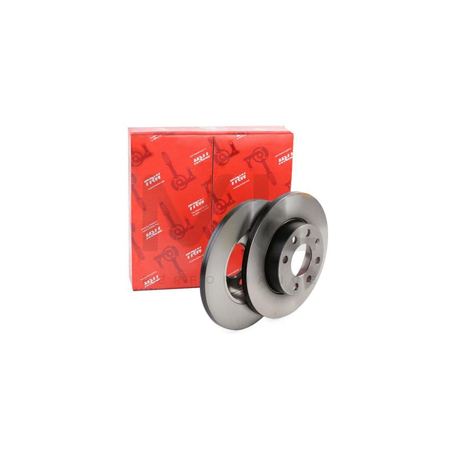 TRW DF1608 Brake Disc Solid, Painted, with bolts/screws | Performance Parts Direct Car Parts