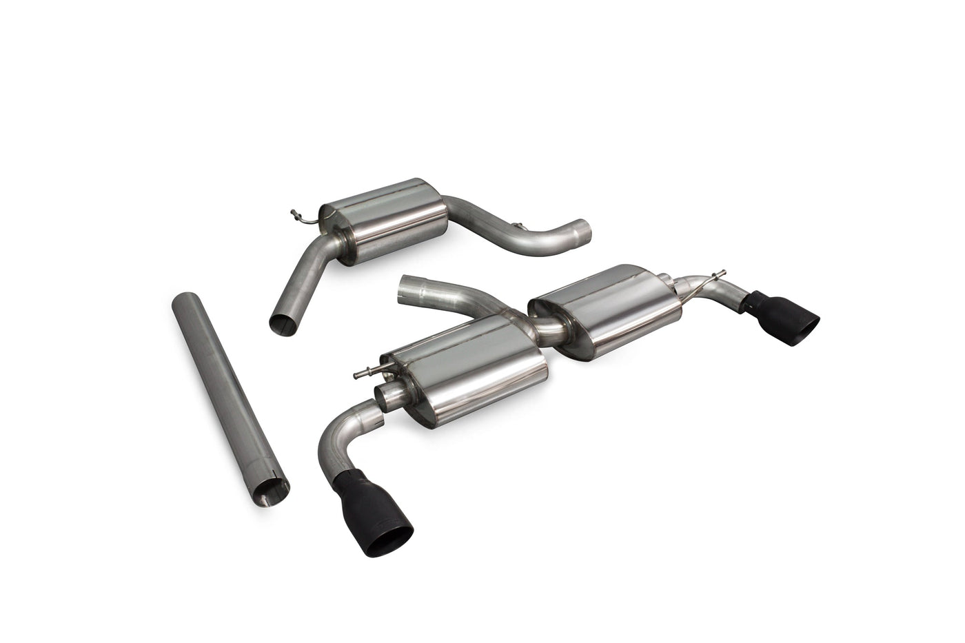 Scorpion SVW041C VW Scirocco R Resonated Cat-Back Exhaust System