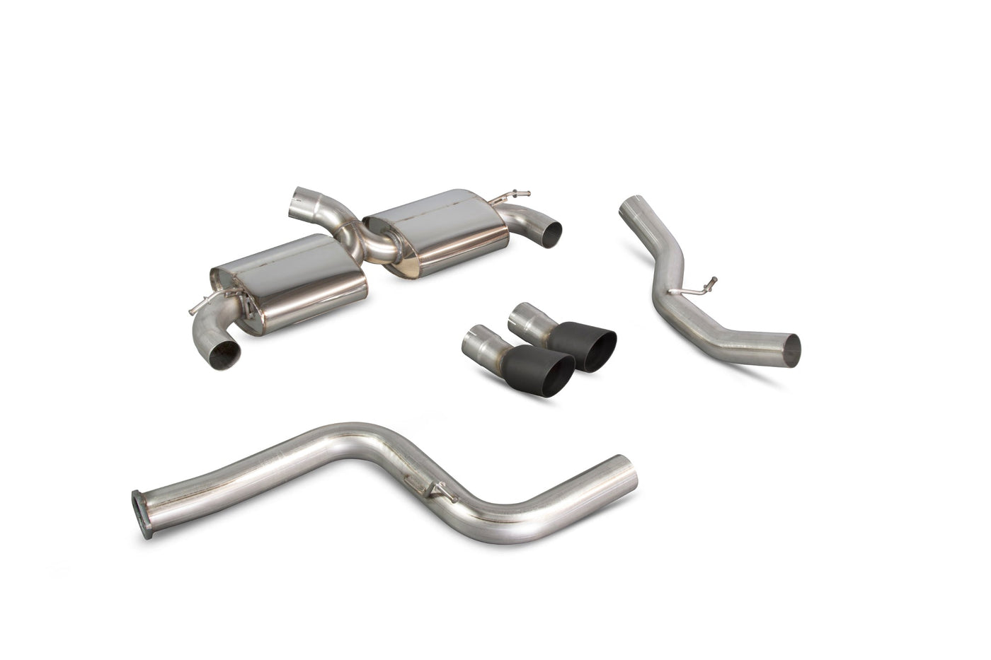 Scorpion SFD066C Ford Focus MK2 RS  Non-Resonated Cat-Back Exhaust System