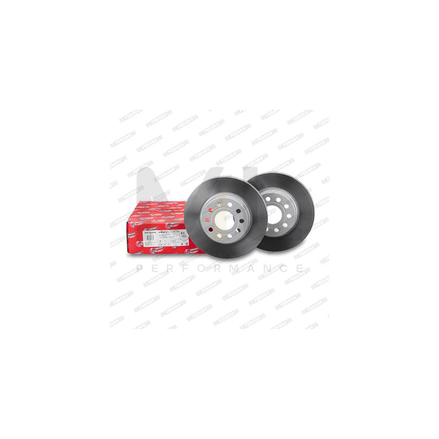 FERODO DDF875-1 Brake Disc Solid, with bolts/screws | Performance Parts Direct Car Parts