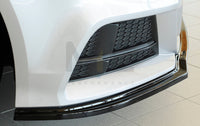 Rieger 00088169 Audi 8V Front Splitter (A3 & S3) - Glossy Black