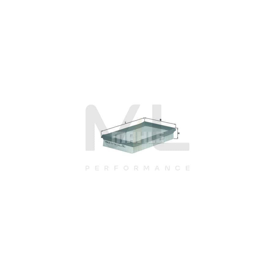 MAHLE ORIGINAL LX 532 Air Filter Filter Insert | Performance Parts DirectCar Parts
