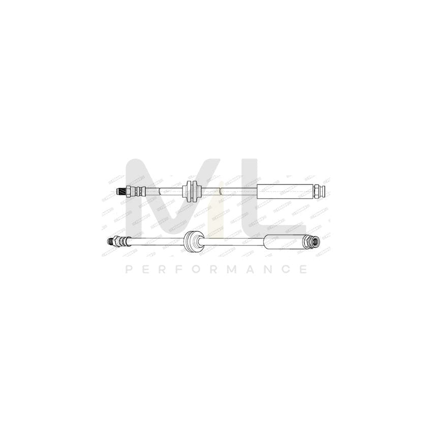 FERODO FHY2785 Brake Hose 425mm, M 10X1 | Performance Parts Direct Car Parts