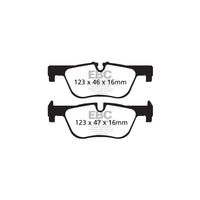 EBC PD40K315 BMW Ultimax Pad & Plain Disc Kit - ATE Caliper