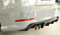 Rieger 00056808 Audi 8V A3 Rear Diffuser for Twin Tailpipe Left & Right -  Matte Black