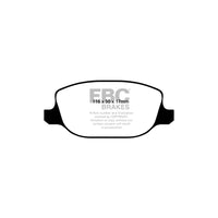 EBC PD03KR015 Alfa Romeo Yellowstuff Rear Brake Pad & Plain Disc Kit - ATE / Brembo Caliper (Inc. 159 & Spider)