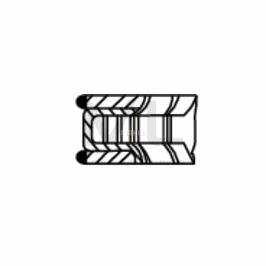 MAHLE ORIGINAL 001 14 N2 Piston Ring Kit | Performance Parts DirectCar Parts