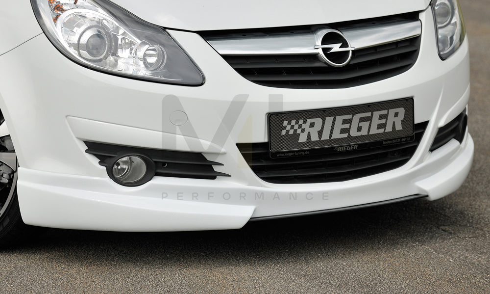 Rieger 00058940 Opel Corsa D Front Splitter
