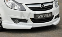 Rieger 00058940 Opel Corsa D Front Splitter