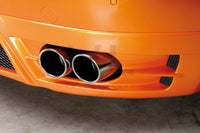 Rieger 00055156 Audi 8J TT Rear Diffuser for Twin Tailpipe Left & Right -  Matte Black