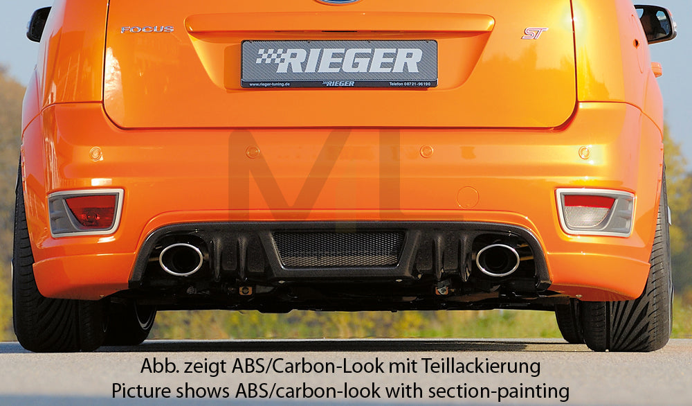 Rieger 00034148 Ford Focus 2 ST Rear Diffuser