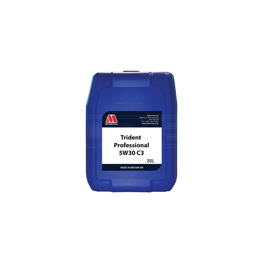 Millers Oils Trident Professional C3 5W-30 Fully Synthetic Engine Oil 20l