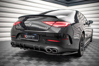 Maxton Design Mercedes Benz CLS 53 AMG C257 Central Rear Splitter (with vertical bars)