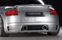 Rieger 00055115 Audi 8N TT Rear Diffuser -  Matte Black
