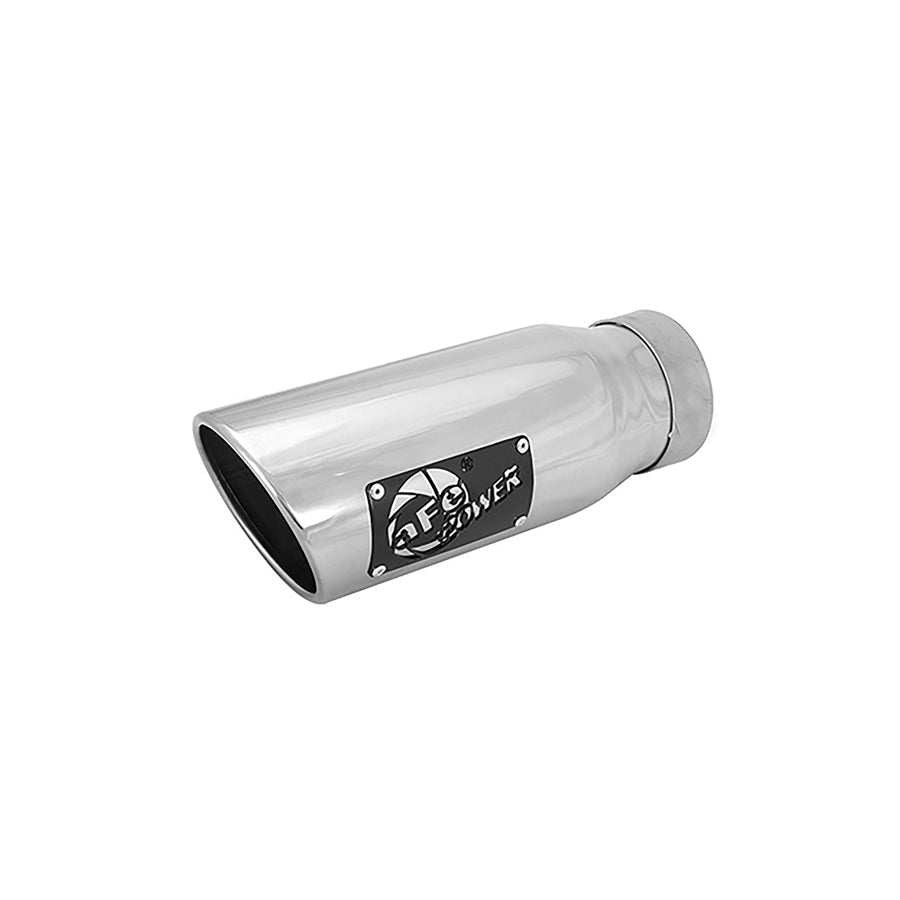aFe 49T35452-P12 3-1/2 IN Inlet x 4-1/2 IN Outlet x 12 IN L Universal Exhaust Tip