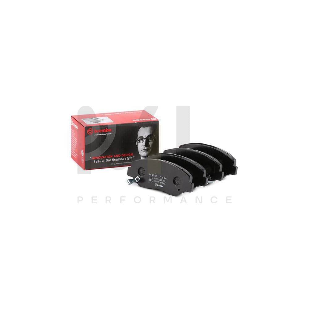 Brembo P 28 035 Brake Pad Set With Acoustic Wear Warning