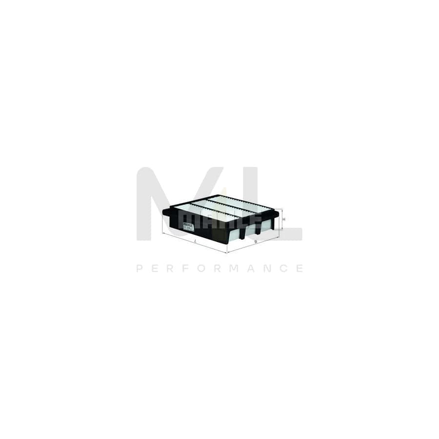 MAHLE ORIGINAL LX 2648 Air Filter Filter Insert | Performance Parts DirectCar Parts
