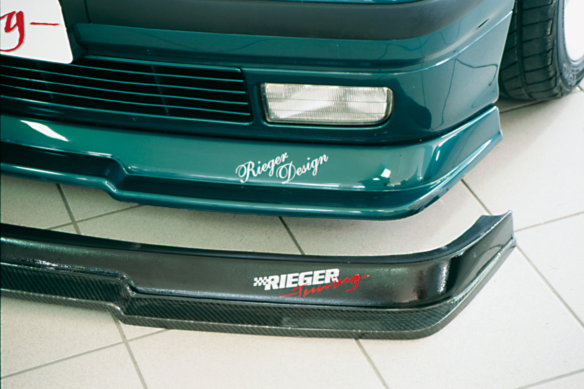 Rieger 00049009 BMW E36 Front Splitter -  Matte Black