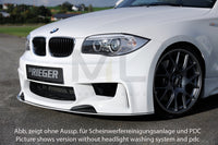 Rieger 00035032 BMW 1 Series E81 E82 E87 E88 Front Bumper