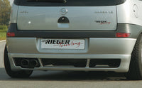 Rieger 00058915 Opel Corsa C Rear Diffuser