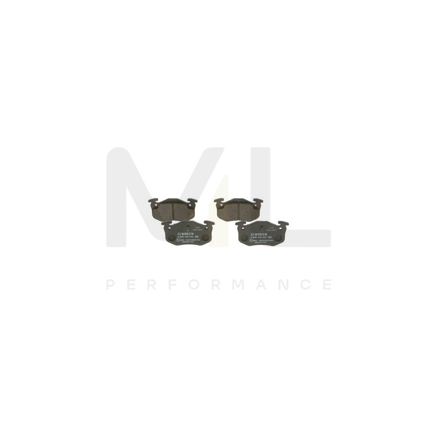 Bosch 0986495236 Brake Pad Set BP1534 | Performance Parts Direct Car Parts