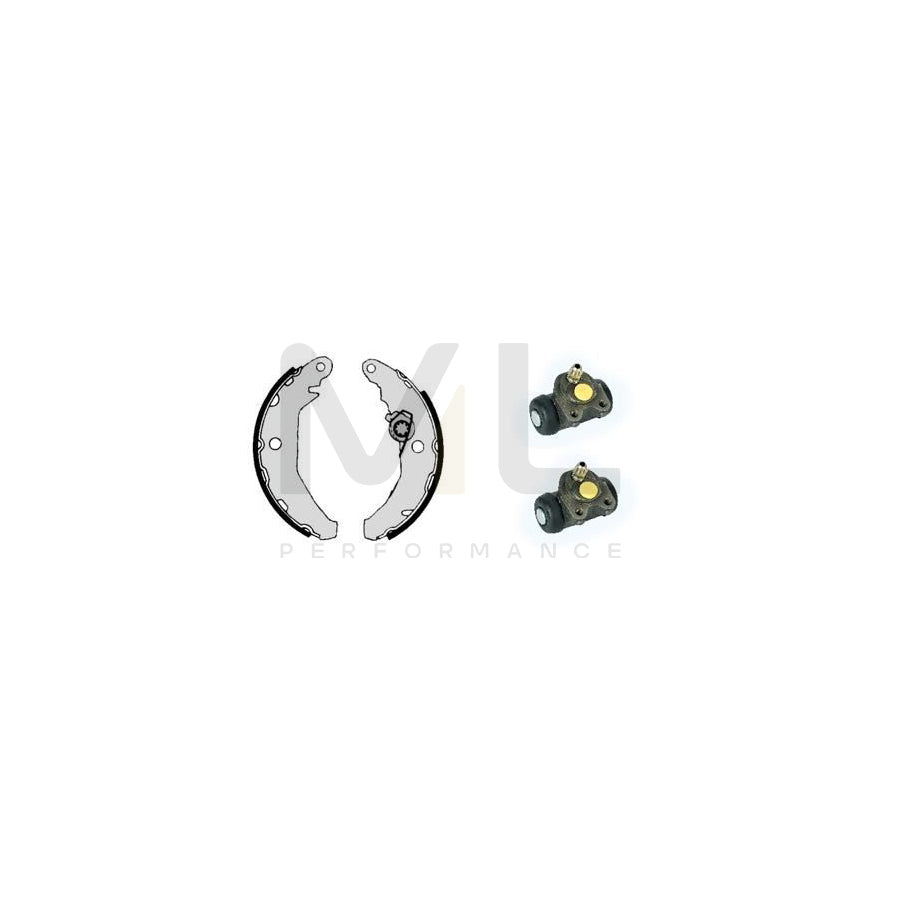 BREMBO STANDARD KIT H 24 019 Brake Shoe Set for FORD FIESTA Ø: 178mm