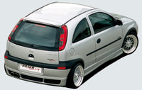 Rieger 00058915 Opel Corsa C Rear Diffuser