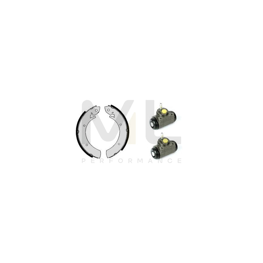 BREMBO STANDARD KIT H 50 007 Brake Shoe Set Ø: 254mm