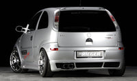 Rieger 00058915 Opel Corsa C Rear Diffuser