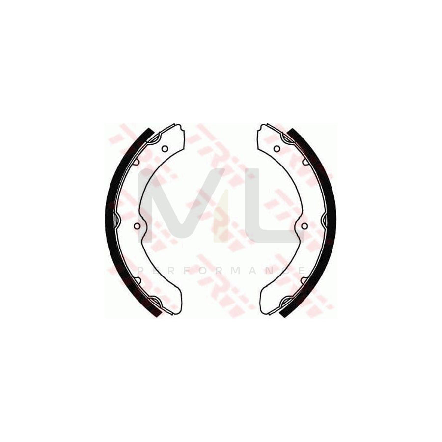 TRW GS8460 Brake Shoe Set | Performance Parts Direct Car Parts