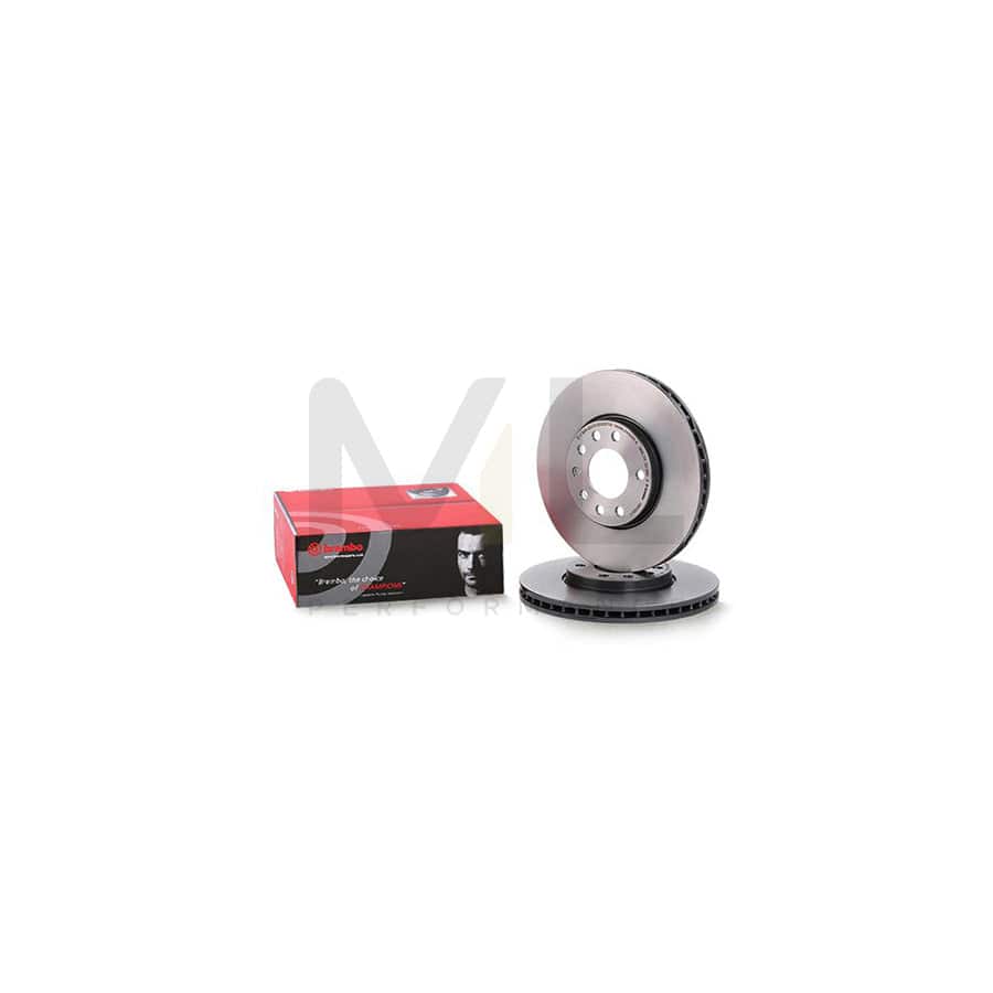 BREMBO COATED DISC LINE 09.9165.11 Brake Disc Internally Vented, Coated, High-carbon  - 1 piece