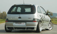 Rieger 00058915 Opel Corsa C Rear Diffuser