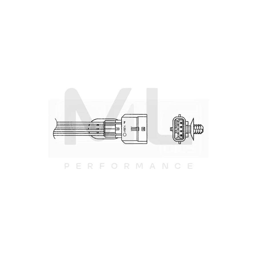 NGK Lambda Sensor / O2 Sensor (NGK 93692) - OZA868-EE1