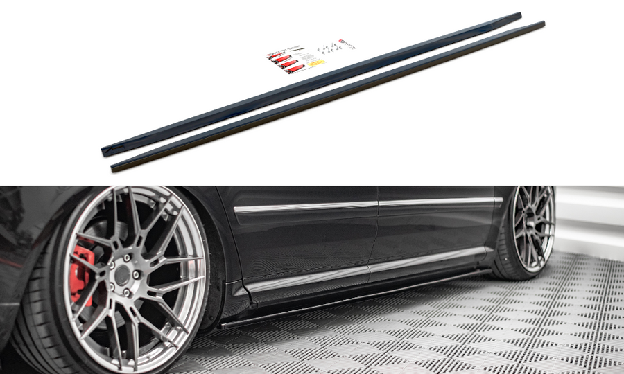 Maxton Design Audi S8 D3 Side Skirts Diffusers