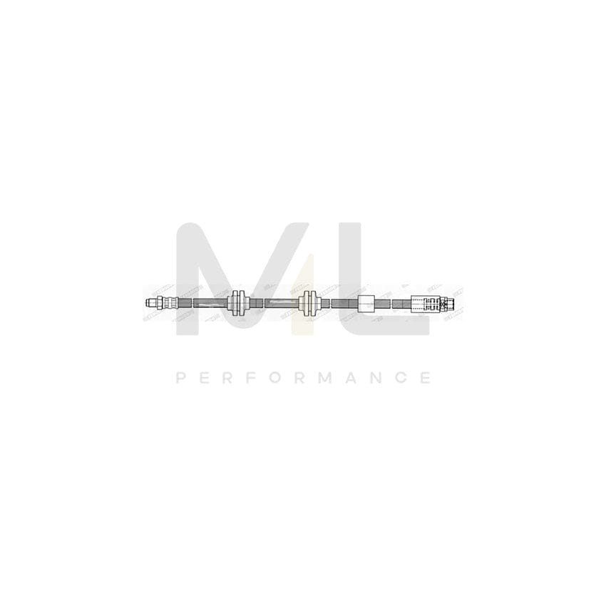 FERODO FHY2640 Brake Hose 548mm, M 10X1 | Performance Parts Direct Car Parts