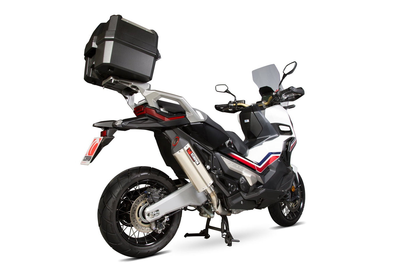 Scorpion RHA178TEO Honda X-ADV 750 Serket Parallel Slip-On Exhaust - Titanium Sleeve
