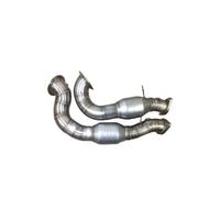 Ultimate Racing BMW N54 E82 E88 E90 E92 Metal Substrate High-Flow Catted Downpipes - RHD (135i & 335i)