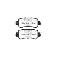 EBC DP22135 Mazda Greenstuff Rear Brake Pads (Inc. CX-3 & CX-5) (Pair)