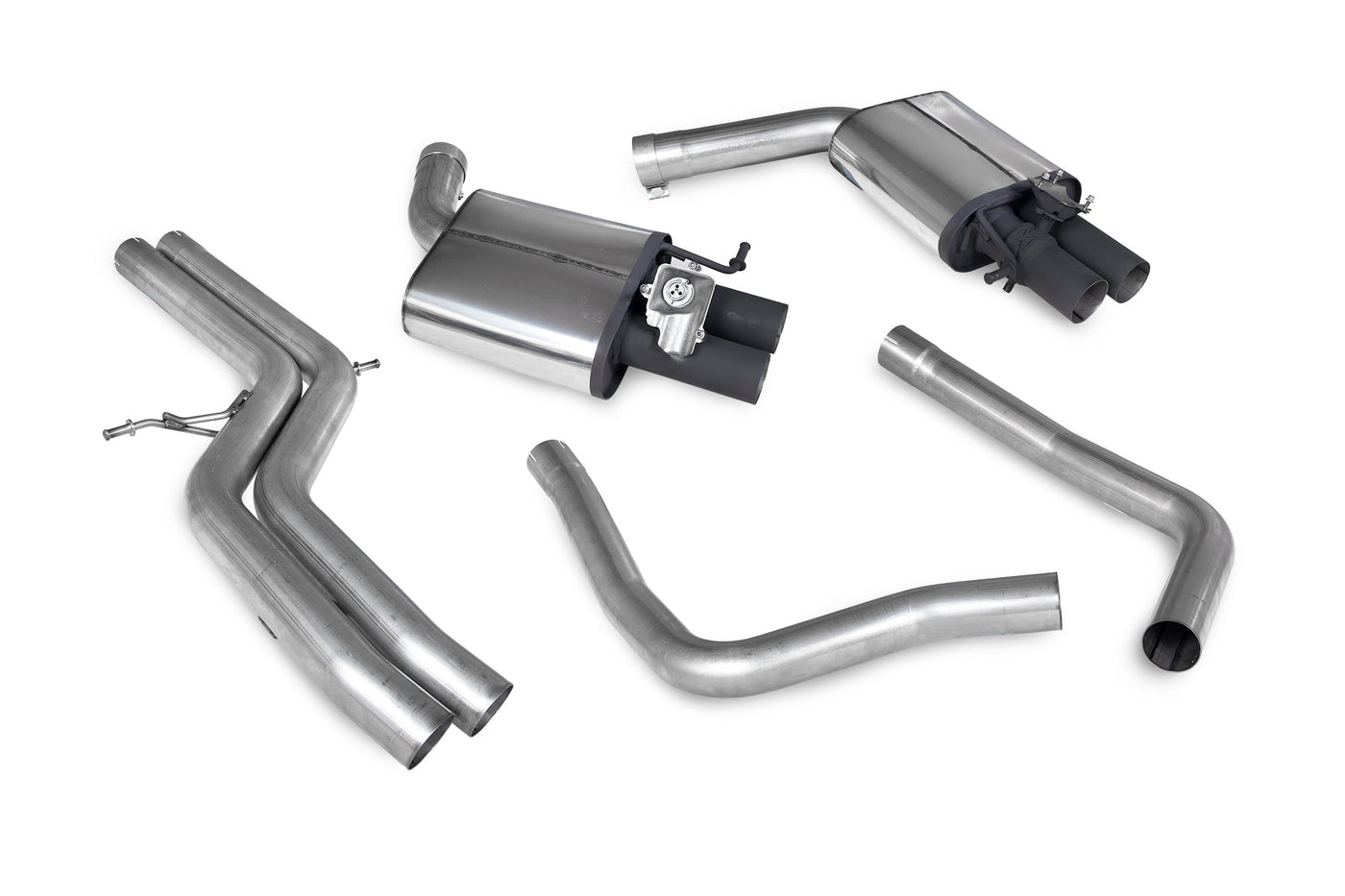 Scorpion SAUS087 Audi Non-Resonated Half System (RS6 Avant C7 / RSC7 C7) |  UK