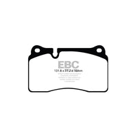 EBC PLK1018 Audi 8J TTRS Yellowstuff Pads and Brake Line Performance Pack - Brembo Caliper