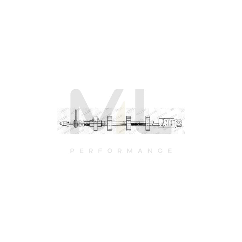 FERODO FHY2197 Brake Hose 577mm, M 10X1 | Performance Parts Direct Car Parts