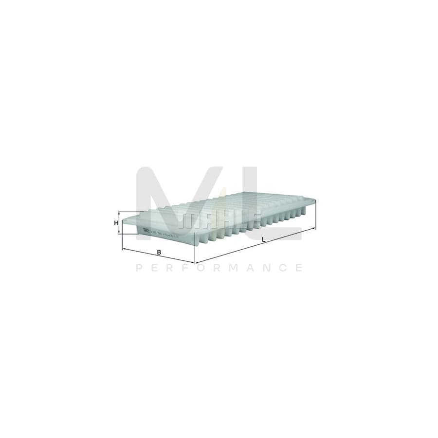 MAHLE ORIGINAL LX 3472 Air Filter Filter Insert | Performance Parts DirectCar Parts